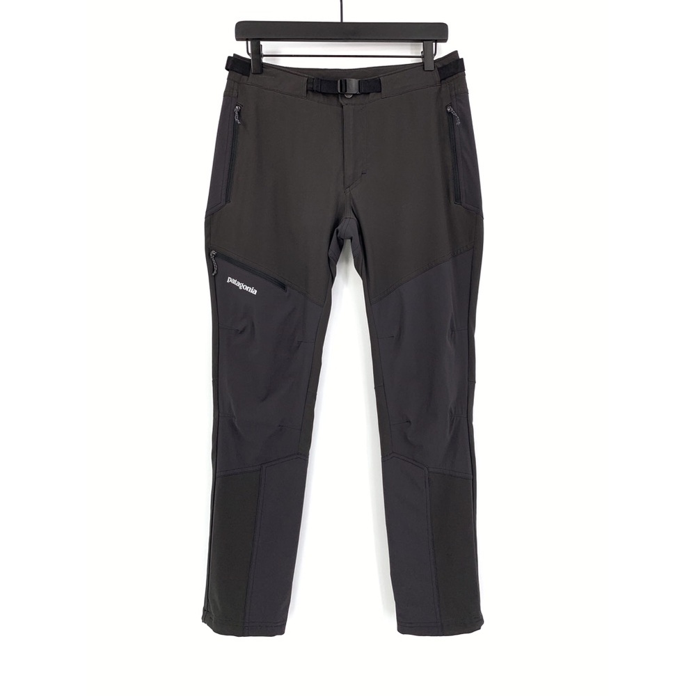 PATAGONIA Terravia Alpine Pants Black w/Forge Grey 6